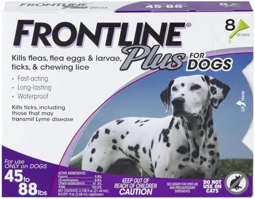 Frontline Plus Средство от блох и клещей для собак