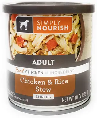 Simply Nourish Aliments per gossos enllaunats humits, 10 oz