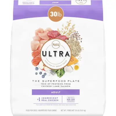 Prírodné suché krmivo pre dospelých s vysokým obsahom bielkovín NUTRO ULTRA