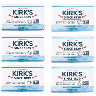 Castile Bar Soap fra Kirk's