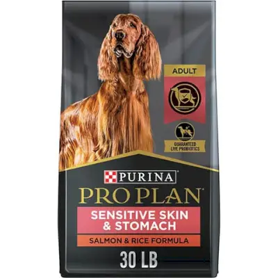Purina Pro Plan Adult Cibo secco per cani con formula salmone e stomaco sensibile per pelle e stomaco