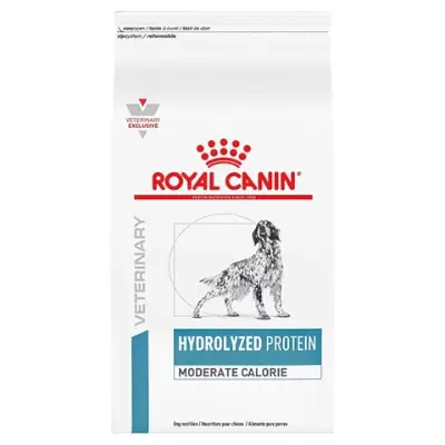Aliment sec per a gossos amb proteïnes hidrolitzades per a adults de la dieta veterinària de Royal Canin