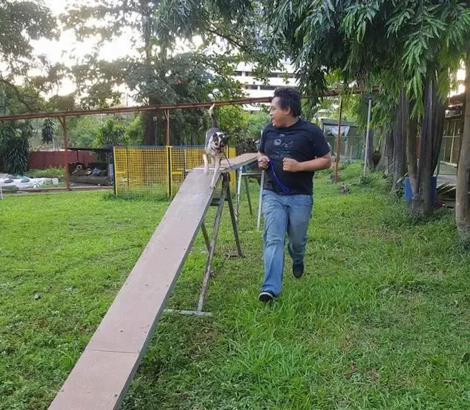 Wacku The Rescue had de helft van zijn gezicht afgehakt door een dronken man met een kapmes' title=