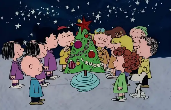Shot from A Charlie Brown Christmas.