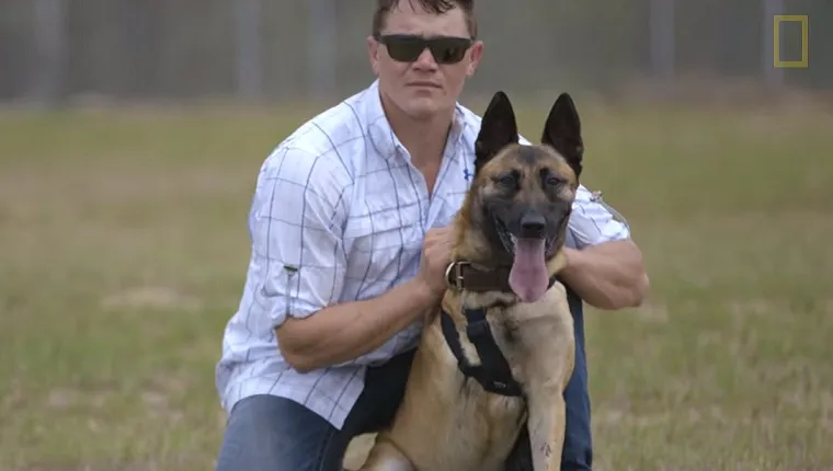 A katona örökbe fogadta azt a katonai kutyát, aki megmentette az életét Afganisztánban
