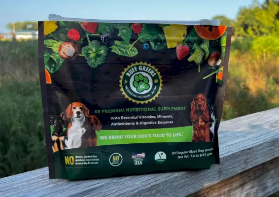 תוסף כלבים פרימיום של ירקות פשפש