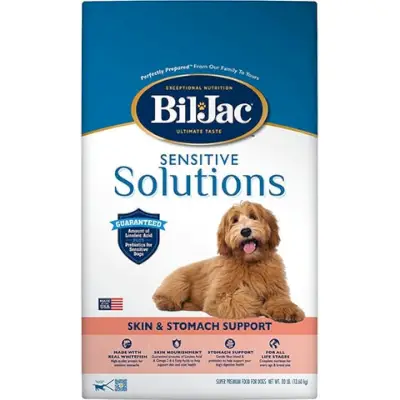 Bil-Jac Sensitive Solutions Skin & Stomach Support Trockenfutter für Hunde