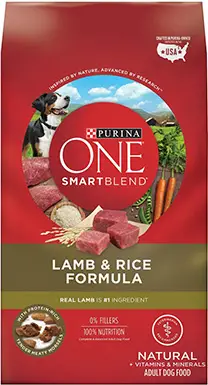 Purina vieno ėriuko ir ryžių maistas šunims