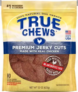 Přírodní pamlsky pro psy True Chews Premium Jerky Cuts