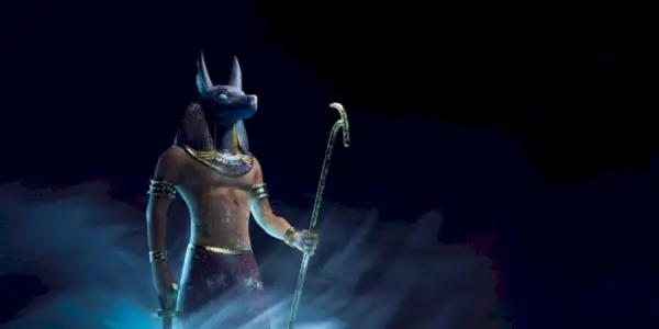 anubis hlava, egyptský bůh smrti