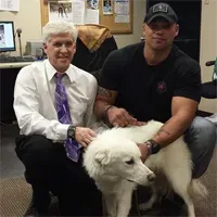 ウォーゾーンの子犬、救ってくれた兵士と再会